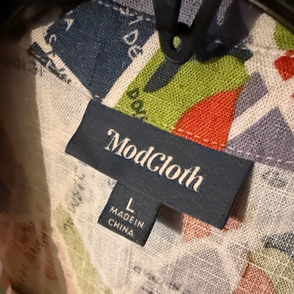 Modcloth NYC Map Pattern Romper - image 2